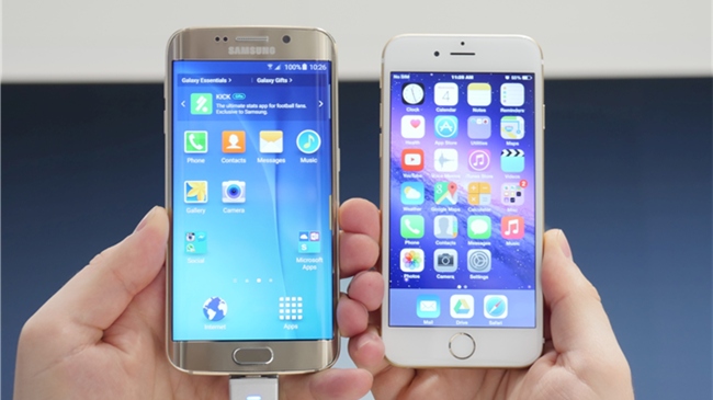Mor v rodině se šíří, iPhone doplněný Samsung S6 EDGE zabíjí hřebíčky do rakve Microsoftu