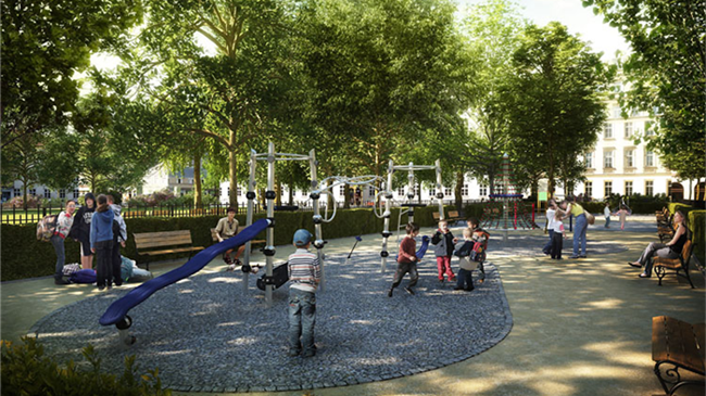 Svět je tak krásné místo k žití, slunečné dny v Karlíně